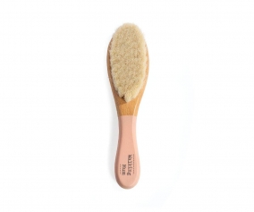 Brosse en bois rose