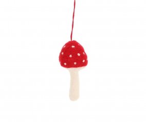 Dcorations de Nol champignon rouge