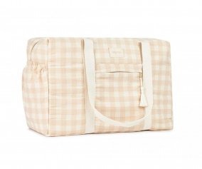 Bolsa Maternidad Impermeable Opera Ivory Checks