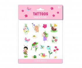 Tatuajes Temporales Rosa & Friends