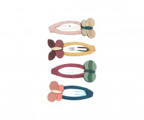 4 pinces Bonnie Butterfly 