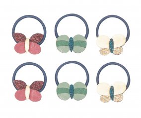 6 mini chouchous Bonnie Butterfly 