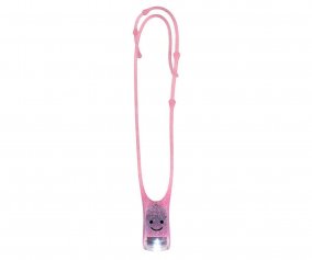 Luz de leitura Buddy Pink Glitter