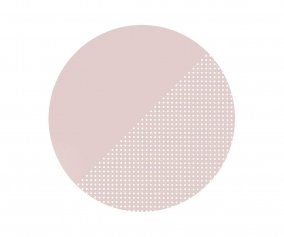 Tapis de Chaise Haute Spotted Clay 