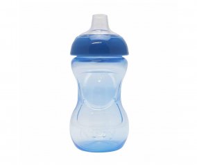 Bicchiere Antigoccia con Tappo 180ml Blue