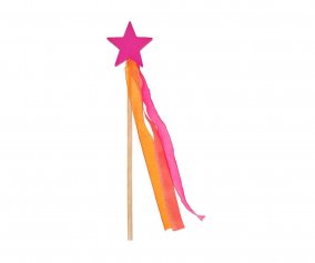 Bacchetta Magica Legno Fucsia