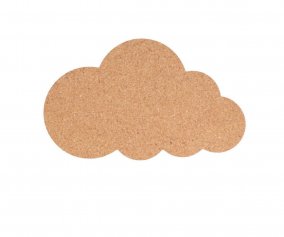 Nube de Corcho Natural para Pared
