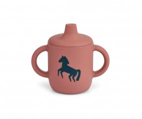 Tazza Apprendimento Neil Silicone Horses/Dark Rosetta