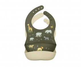 Pack 2 babetes de silicone Savanna 