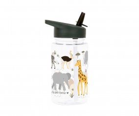 Garrafa plstico com palhinha Savanna 450ml