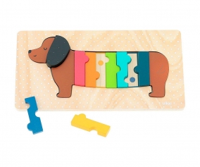 Puzzle Legno Dog