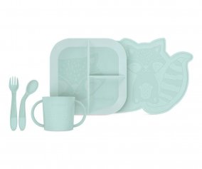 Vajila Infantil BLW Meal Set Mint