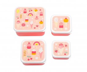 4 Cajas de Almuerzo Ice Cream