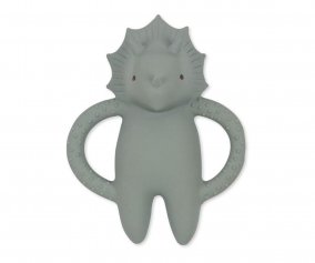 Anneau de Dentition en Caoutchouc Dino Quarry Blue