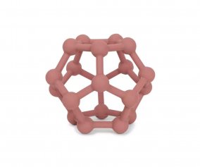 Anneau de Dentition en Silicone Blush 