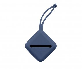 Porta-chupeta Case BIBS Steel Blue
