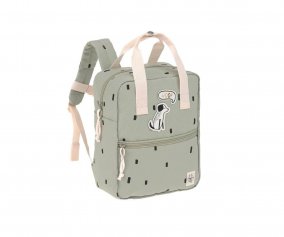 Mochila Square Mini Happy Olive Personalizable