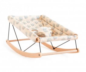 Espreguiadeira Growing Green Baby Hammock Blue Gatsby/Cream 