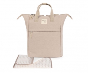 Sac  dos pour poussette Eco Mum Apricot