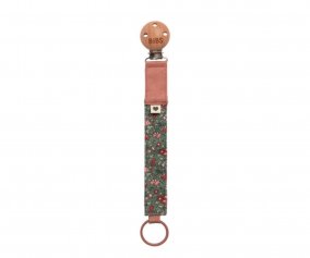 Attache-sucette BIBS Liberty Camomille Lawn Pine 