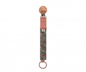 Attache-sucette BIBS Liberty Camomille Lawn Pine