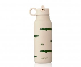 Botella de acero inox. con bombilla y personalizada: Infantil - Marca2