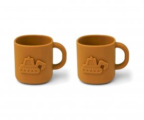 2 Tazas Chaves Golden Caramel