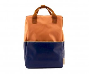 Grand sac  dos personnalisable Sticky Lemon Meadows Morning Sky