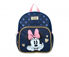 Petit sac  dos Minnie Mouse Glitter Love Navy 