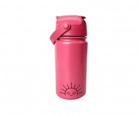 Bouteille isotherme en acier Bite + Sip Mauve Rose 420 ml 