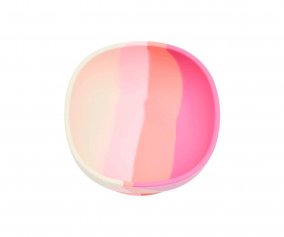 Bol  ventouse Color Splash Mauve Rose Ombre