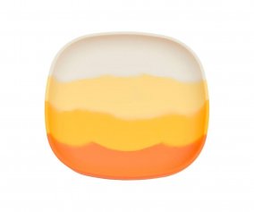 Assiette  ventouse Color Splash Sienna Ombre