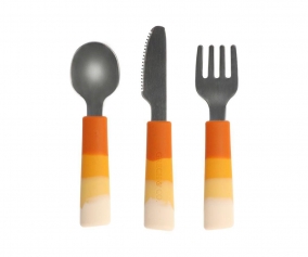 Set de 3 couverts Color Splash Sienna Ombre