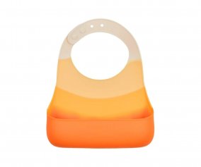 Bavoir en silicone Color Splash Collection Sienna Ombre
