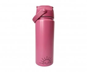Bouteille isotherme en acier Mauve Rose Bite + Sip 540 ml