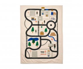 Tapis d'activit transportable Adonna Road Map/Sandy