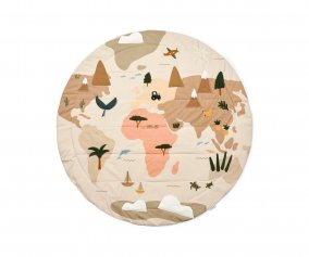 Couverture d'activit transportable Adonna World Map/Sandy 