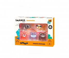 Imanix Animals Wild Savannah 5 pezzi 