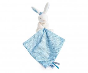 Doudou Coniglietto Azzurro Personalizzabile
