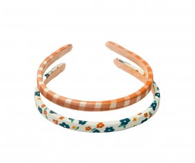 Set de 2 Diademas Sienna Gingham + Meadow