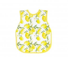 Babero con Manga Corta Bapron Baby Fresh Lemon