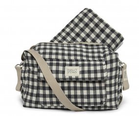 Bolsa Camila Stroller Vichy Damier Con Cambiador
