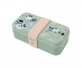 Lunch Box MB Foodie Raccoon Green