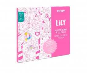 Pster XL Omy Lily Unicornio
