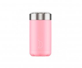 Termo Slidos Chilly's Rosa Pastel 500ml