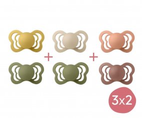 Pack Promocin 3x2 Chupetes BIBS Couture
