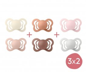 Pack Promocin 3x2 Chupetes BIBS Couture