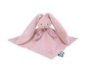 Doudou Lapin Rose Personnalisable 