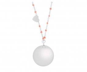 Chiama Angeli Fine Silver/Pink