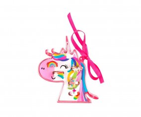 5 bagues Licorne Arc-en-ciel